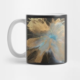 Gold Dust Flower Mug